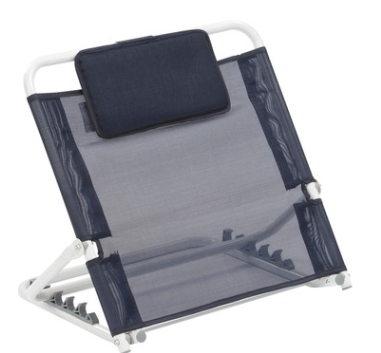 metal and mesh back rest