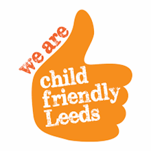 Child friendly leeds logo, 
